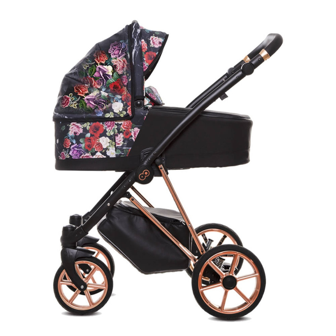 MUSSE CARRITO DE BEBÉ  FLORES BABYACTIVE. DISEÑO FLORAL 2024