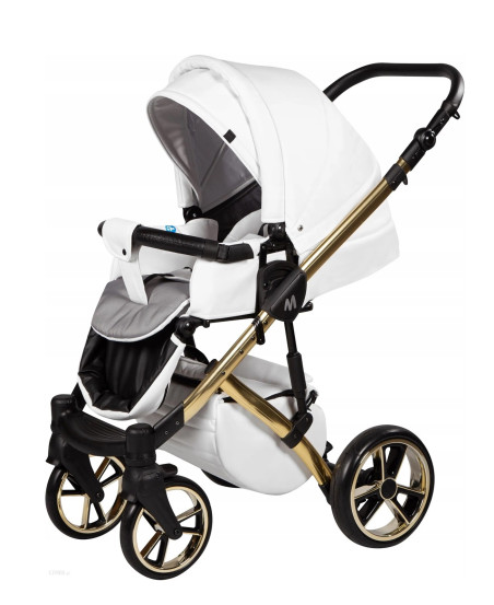 Mommo Fantasy - Passeggino in ecopelle - Carrozzina in pelle