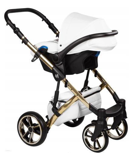 Mommo Fantasy - Passeggino in ecopelle - Carrozzina in pelle