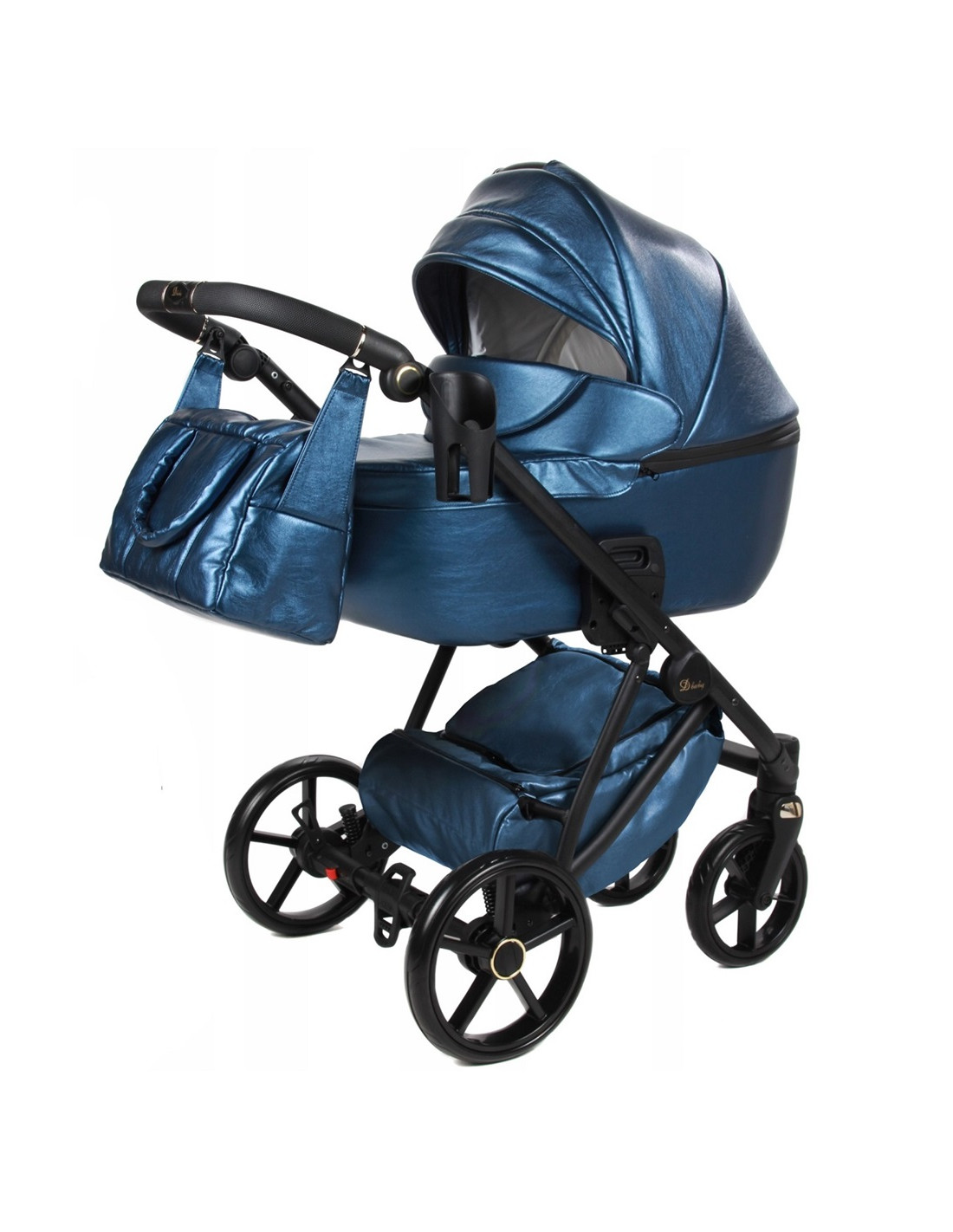 Passeggino 2024 X-CROSS premium ecopelle metallizzata