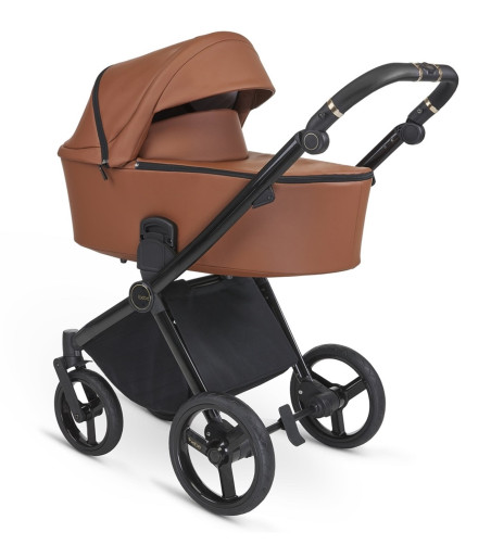 Carrito de Bebé Marca IBEBE Gloss Tejidos de Cuero Ecopiel.