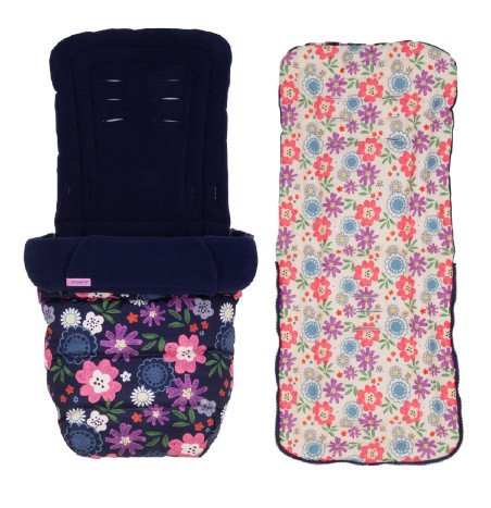 Saco Cosatto Universal Floral, para Carros de bebe y Sillas de paseo