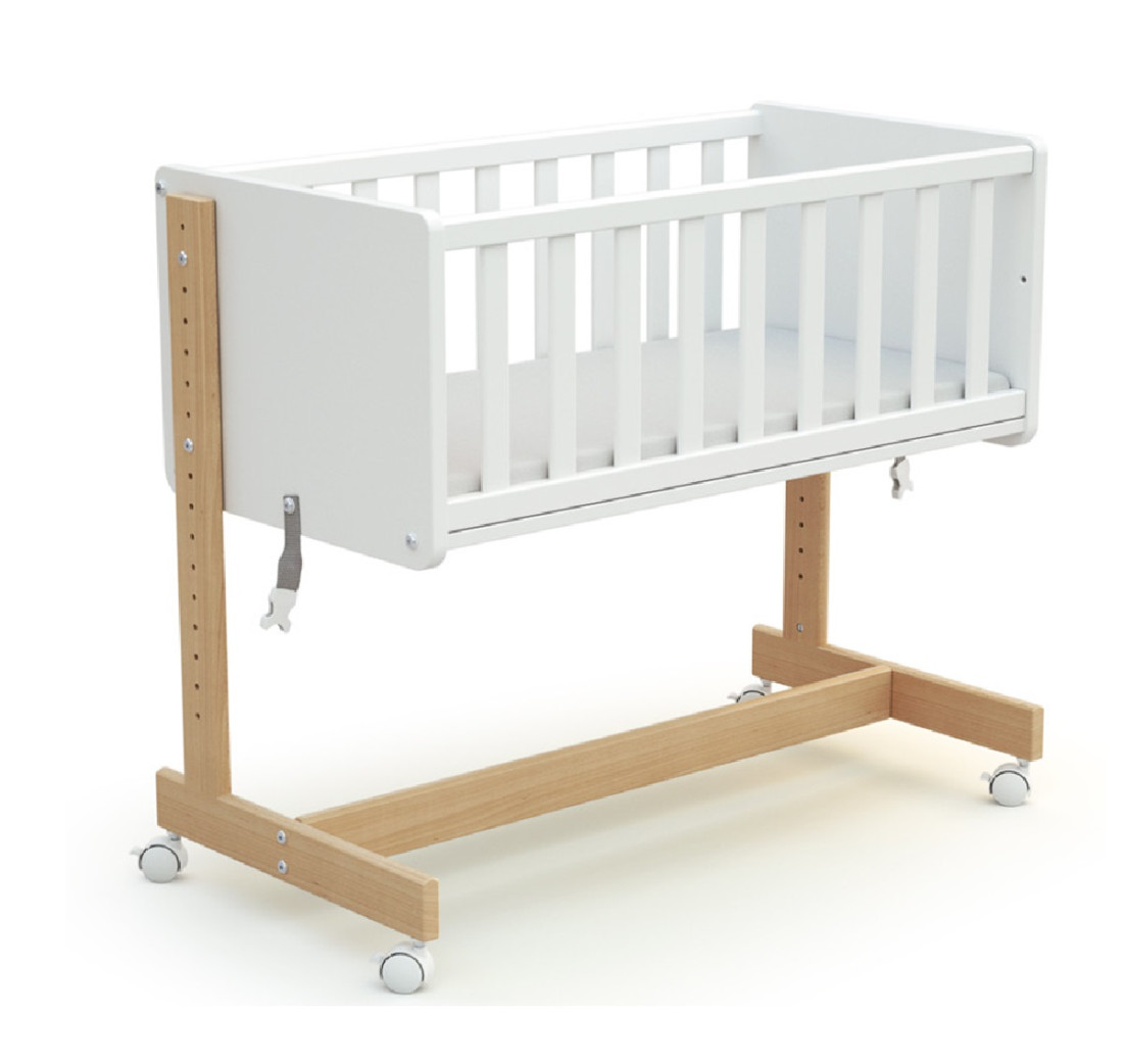 CONFORT Mini Culla Trasformabile Co-sleeping con Ruote