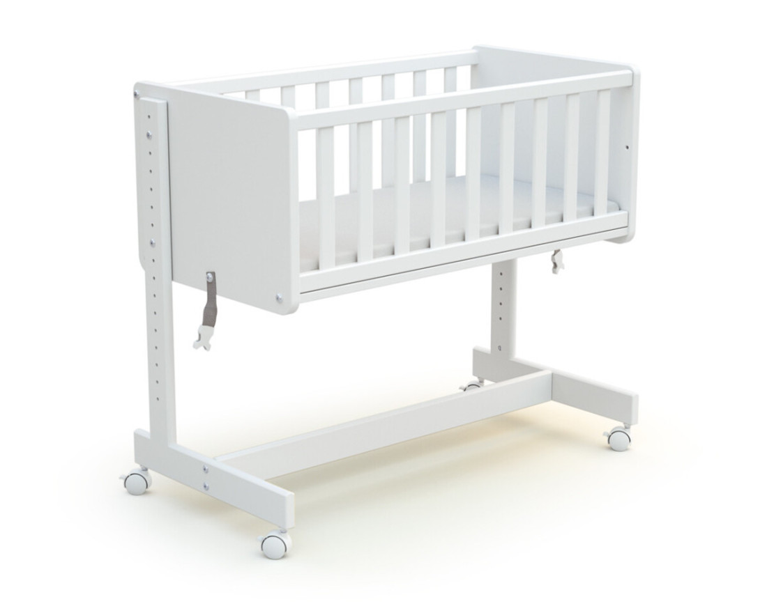 CONFORT Mini Culla Trasformabile Co-sleeping con Ruote