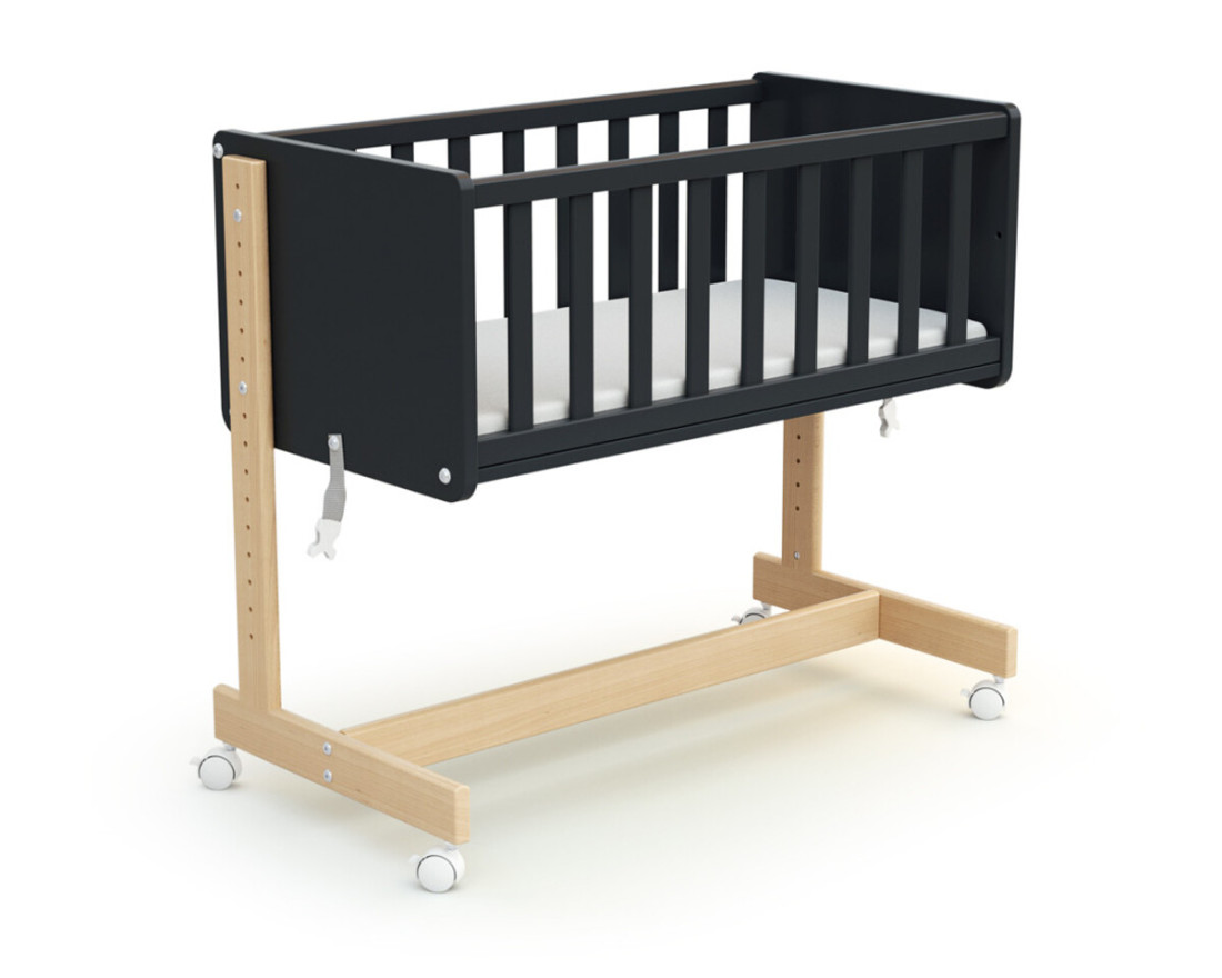 CONFORT Mini Culla Trasformabile Co-sleeping con Ruote