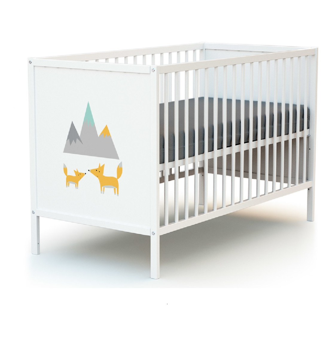 CUNA FOX  Para bebé marca WEBABY 120x60 cm