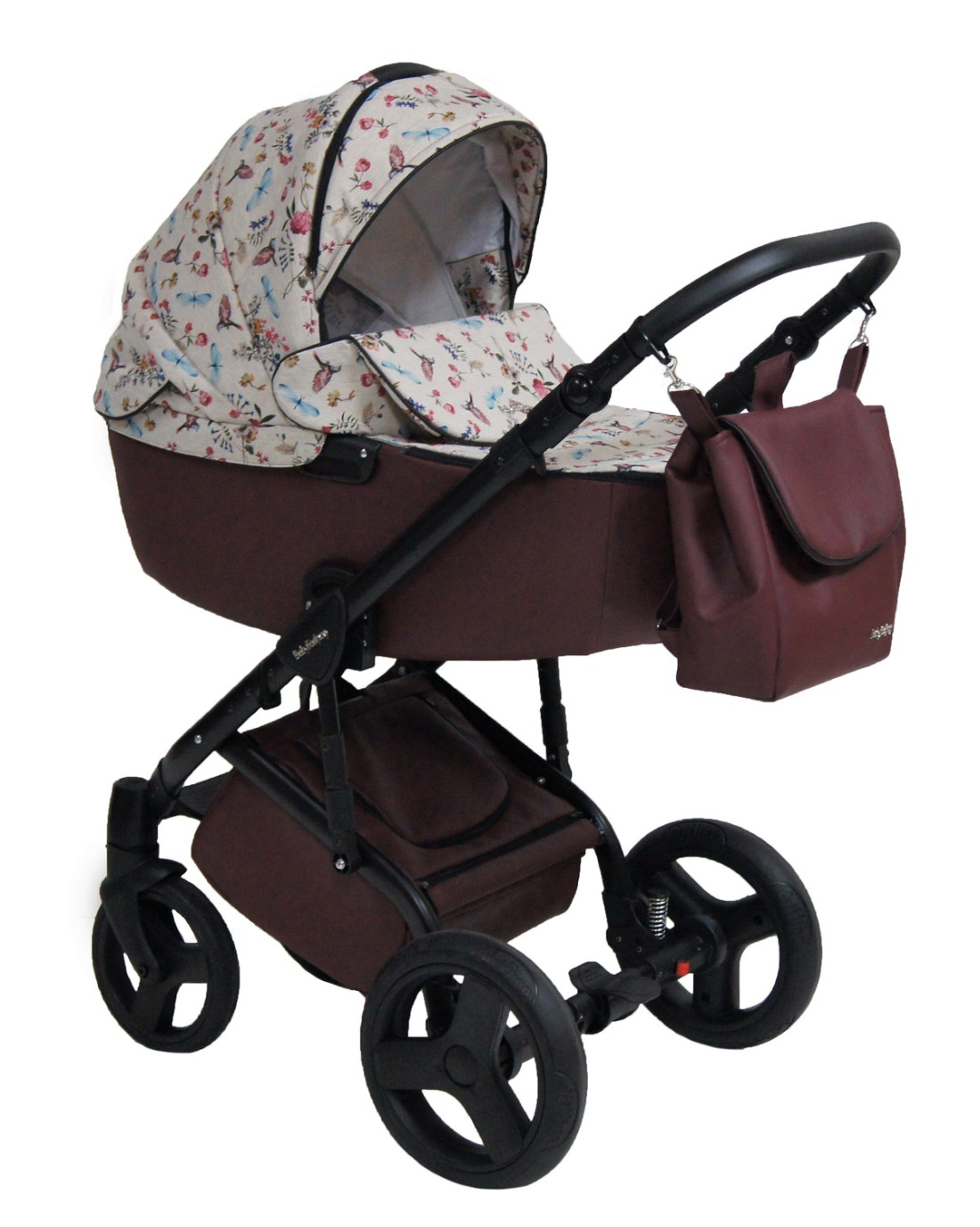 CARROZZINA STILO similpelle - Passeggino ECOPIEL - Passeggino in pelle