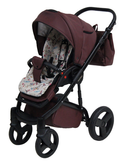 Carro de bebé STILO polipiel - cochecito de ECOPIEL - Carrito de cuero
