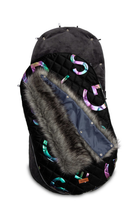 Climber - Saco de invierno Polar con pelo para Sillas de paseo