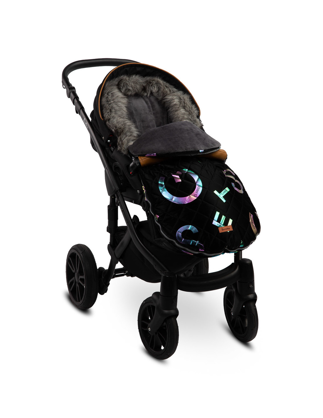 Climber - Saco de invierno Polar con pelo para Sillas de paseo