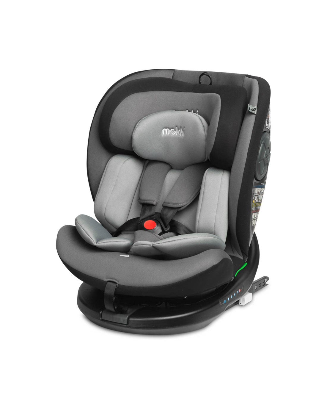 Silla de Coche MOKKI Rotatoria iSOFIX 40 cm a 150 cm