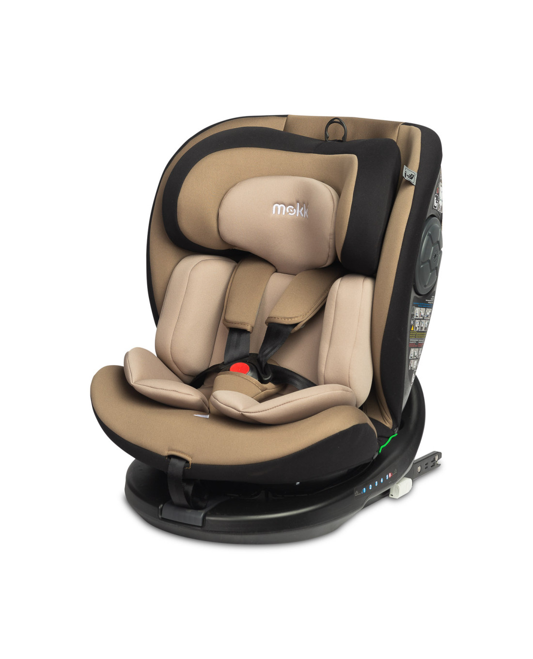 Silla de Coche MOKKI Rotatoria iSOFIX 40 cm a 150 cm