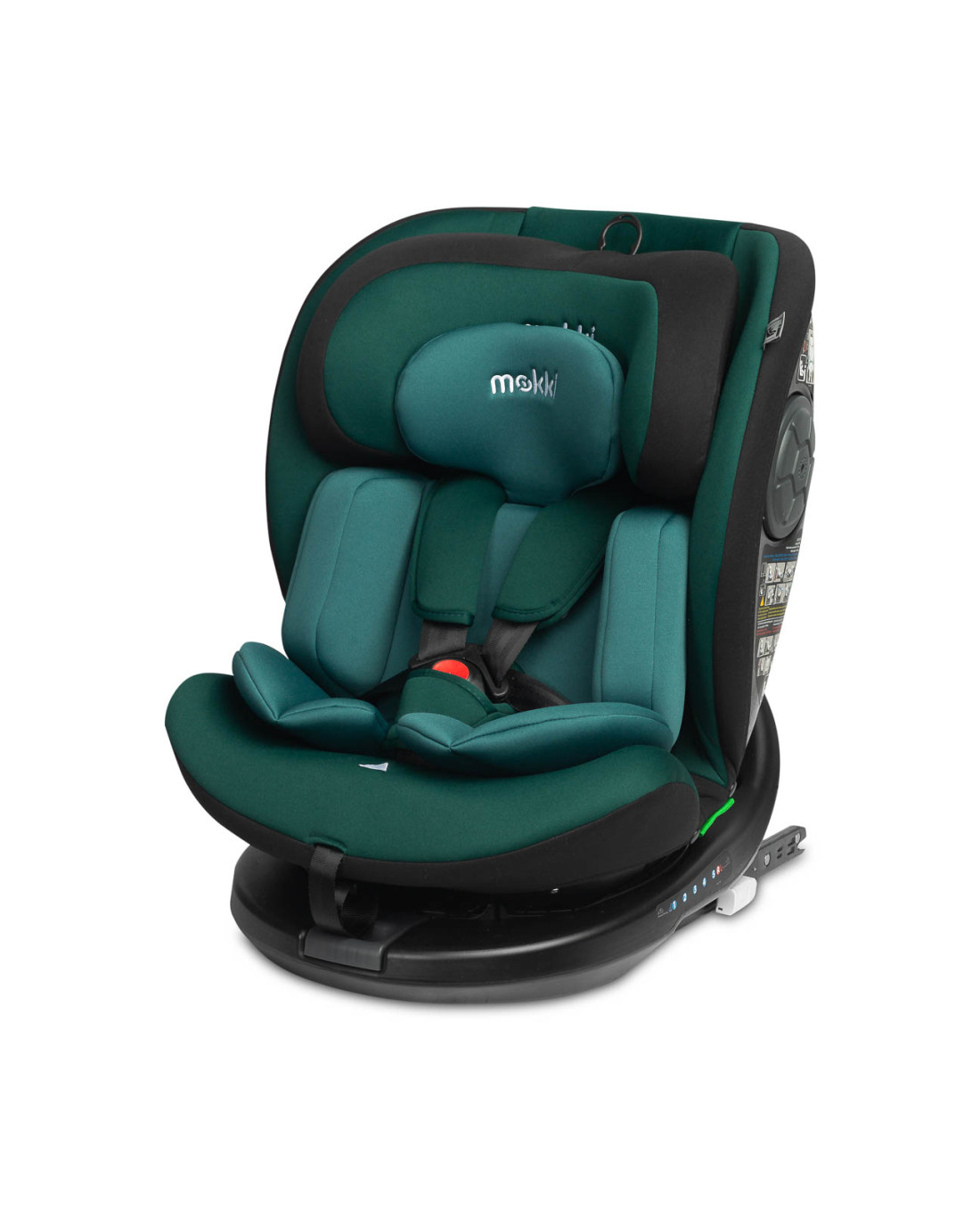 Silla de Coche MOKKI Rotatoria iSOFIX 40 cm a 150 cm