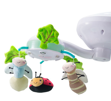 Columpio Eléctrico Bebé con musica y muñecos