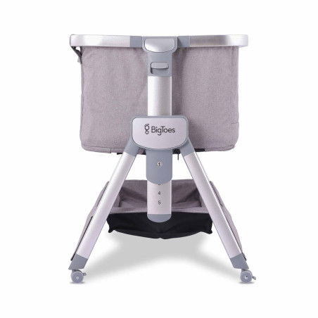 BIGTOES FLEX, Mini culla pieghevole per co-sleeping, facile da trasportare.