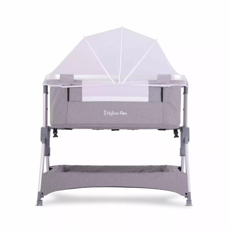 BIGTOES FLEX, Mini culla pieghevole per co-sleeping, facile da trasportare.