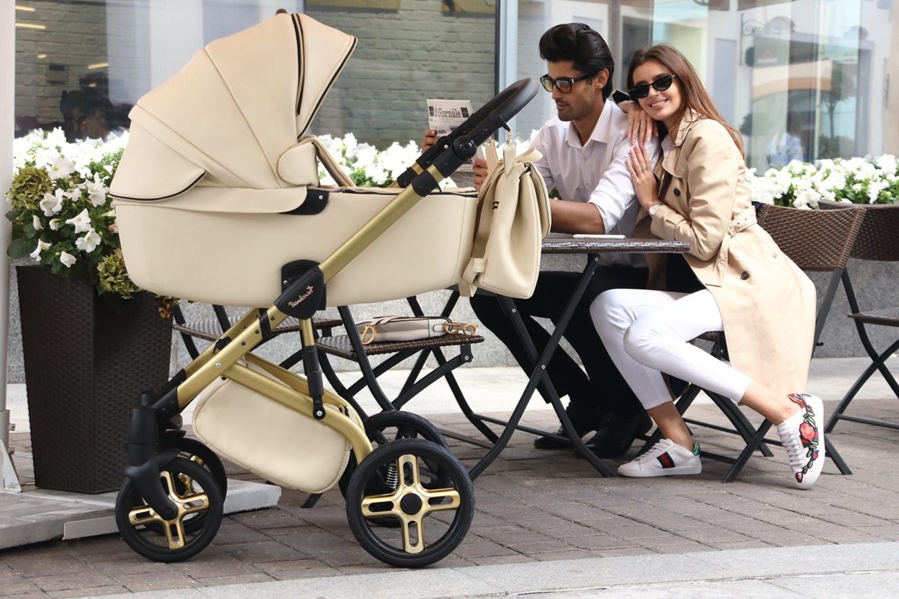 Carrito de bebe stilo oro